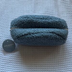 Ulta Beauty High Pile Blue Makeup Bag